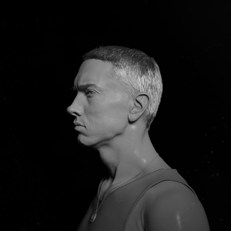 Eminem 3D Render