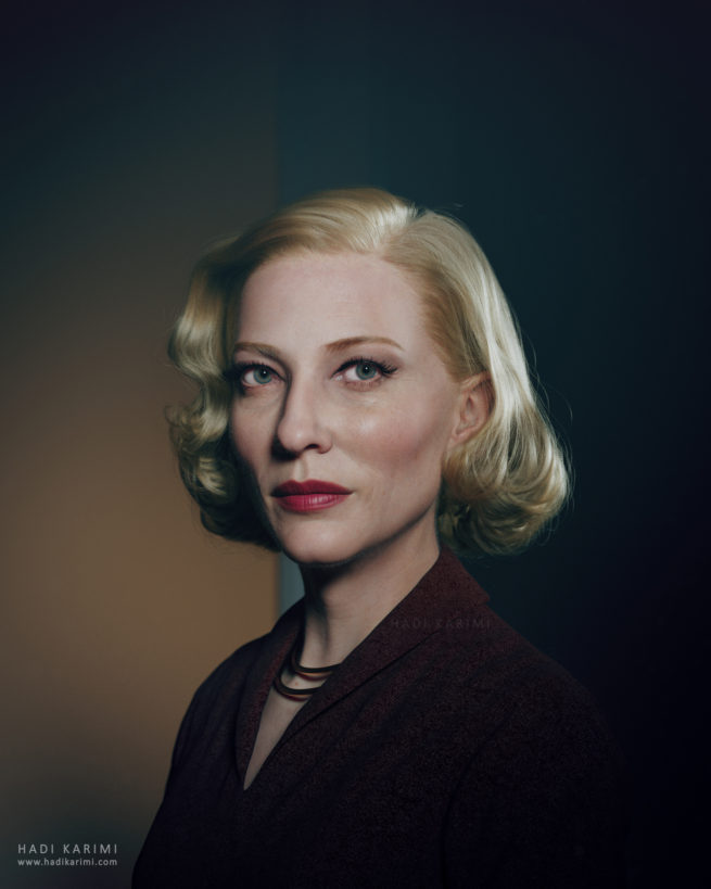 Cate Blanchett 3D Render