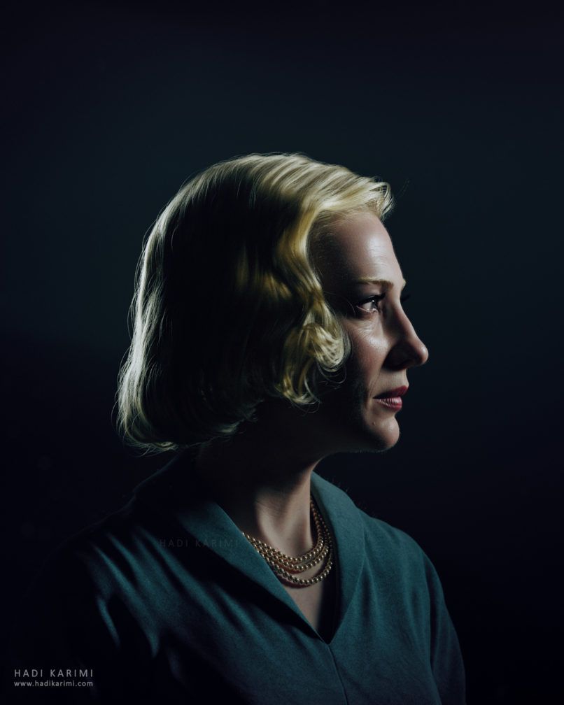 Cate Blanchett 3D Render