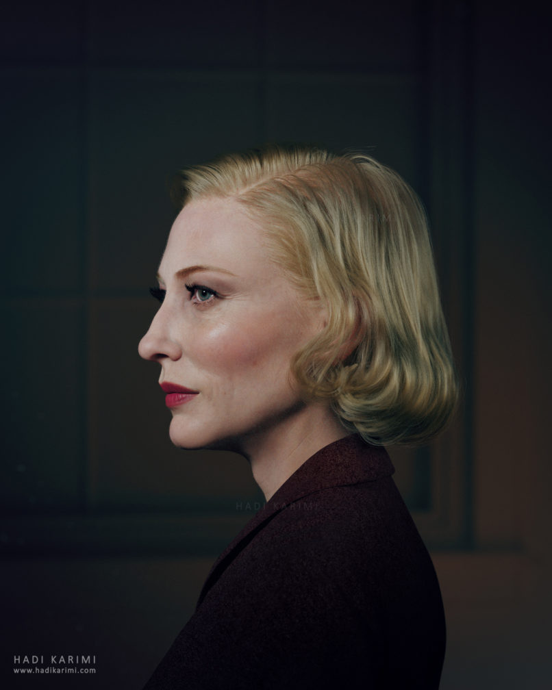 Cate Blanchett 3D Render