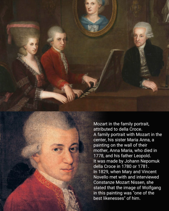 Wolfgang Amadeus Mozart 3D Render