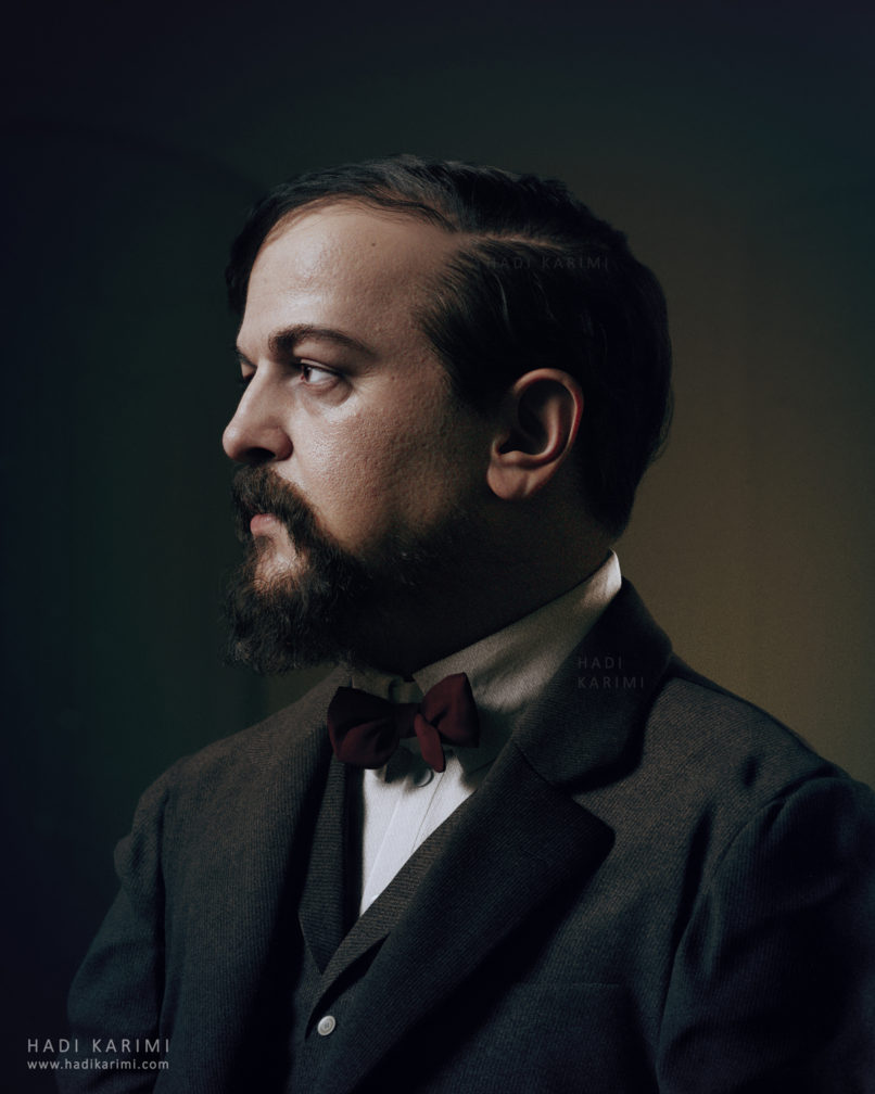 Claude Debussy 3D Render