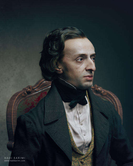 Frédéric Chopin 3D Render