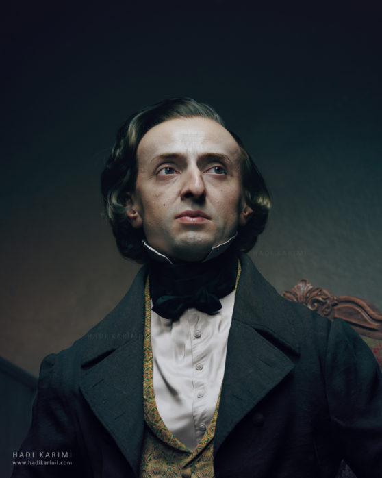 Frédéric Chopin 3D Render