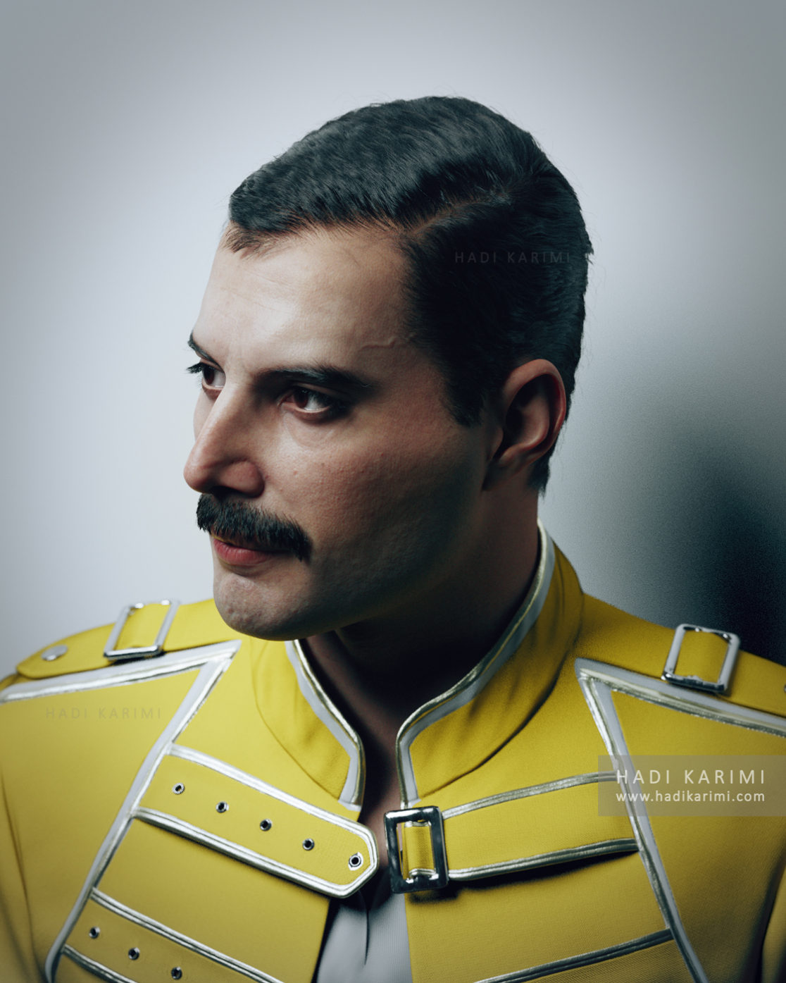 Freddie Mercury 3D Render
