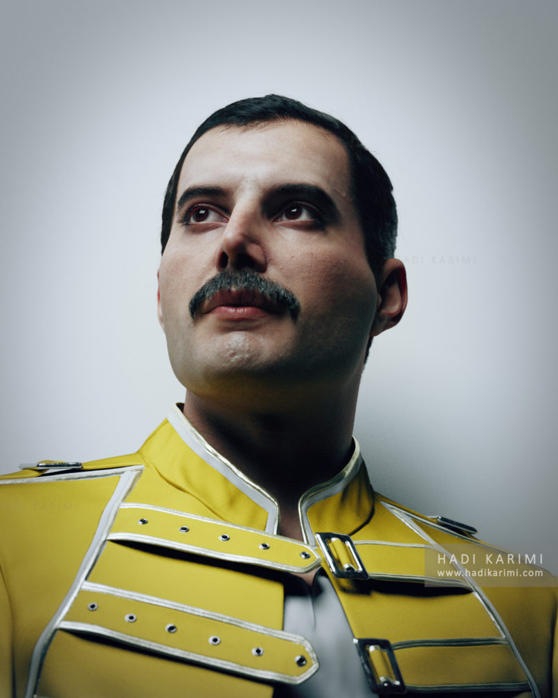 Freddie Mercury 3D Render